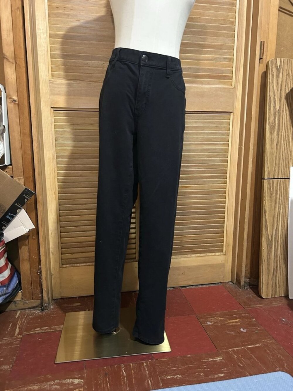 American Eagle Outfitters Women’s Black Solid Jegging Size 14 Regular
